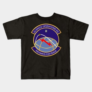 2d Space Operations Squadron wo Txt Kids T-Shirt